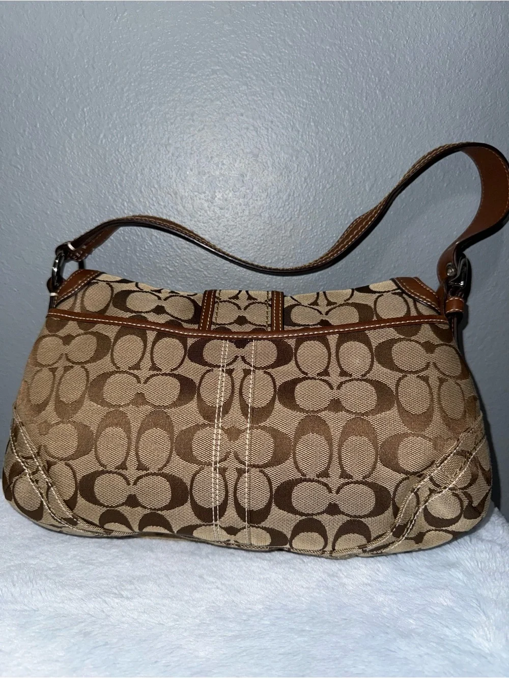 Coach large tan soho (price firm)
